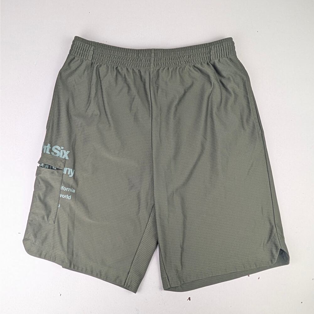 686 Men's Small Olive Green Performance Dry Athletic Shorts